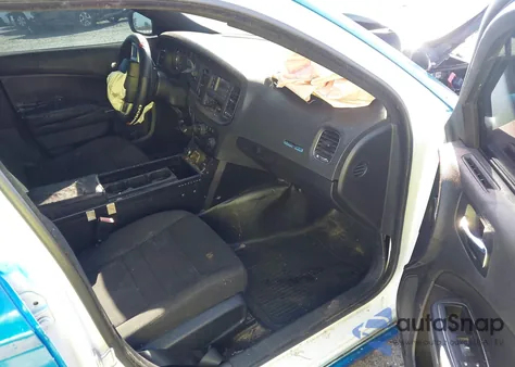 2012 Dodge Charger Police из США, поврежденный, VIN 2C3CDXAT0CH163593